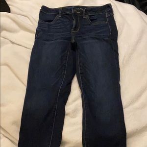 American eagle Dark wash skinny jeans